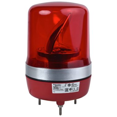 SCHNEIDER XVR10B04 Forgótükrös jelzőfény, 106mm, IP23, piros, 24 VAC/DC