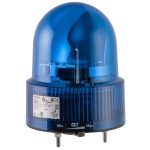   SCHNEIDER XVR12B06 Forgótükrös jelzőfény, 120mm, IP23, kék, 24 VAC/DC