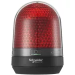 SCHNEIDER XVR3E04 Multifunkciós forgó jelzőegység, LED, 100mm, IP65, piros, 48VDC