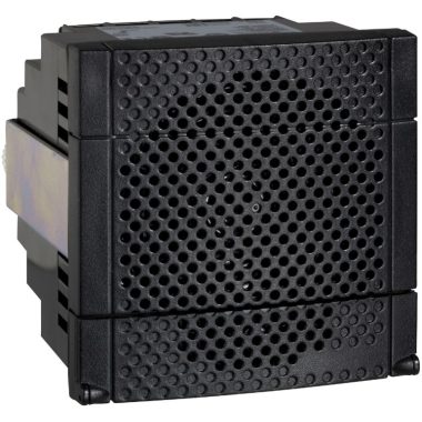 SCHNEIDER XVS72BMBP Sziréna, ajtóra építhető 72x72, többszólamú, 4 csatornás, PNP, fekete, 12-24VDC