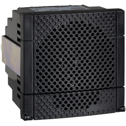   SCHNEIDER XVS72BMBP Sziréna, ajtóra építhető 72x72, többszólamú, 4 csatornás, PNP, fekete, 12-24VDC