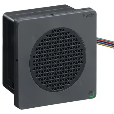 SCHNEIDER XVSV9BBN 96x96 elektromos hangjelző, NPN 24 VDC, fekete SCHNEIDER XVSV9BBN 96x96 elektromos hangjelző, NPN 24 VDC, fekete