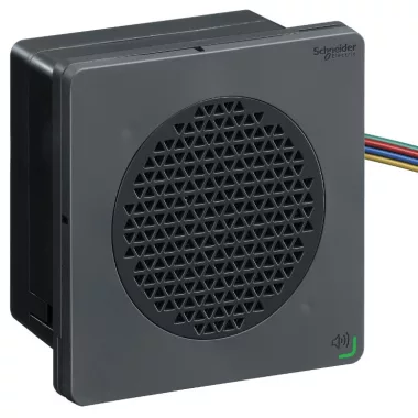SCHNEIDER XVSV9BBP 96x96 elektromos hangjelző, PNP 24 VDC, fekete SCHNEIDER XVSV9BBP 96x96 elektromos hangjelző, PNP 24 VDC, fekete