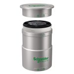   SCHNEIDER XVUC21BQ XVU Fényoszlop alapegység, szürke, fedéllel, 24V AC/DC