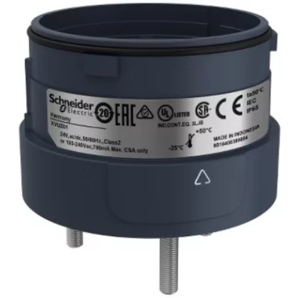 SCHNEIDER XVUZ01 XVU Fényoszlop alapegység, fekete