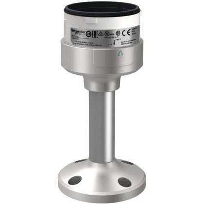   SCHNEIDER XVUZ02Q XVU Fényoszlop 100mm magas alapegység, szürke