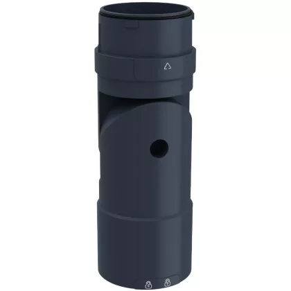   SCHNEIDER XVUZ06 XVU Fényoszlop alapegység, fekete, elhajtható