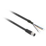   SCHNEIDER XZCP1141L5 Dugaszolható anya típusú csatlakozó , egyenes, 5m kábel