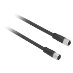   SCHNEIDER XZCPV11V12L2 PRE WIRED CONNECTOR PVC, FEMALE M12 STRA