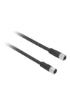 SCHNEIDER XZCR1111064D25 Csatl. anya-anya 2xM12 Straight 5P 25M