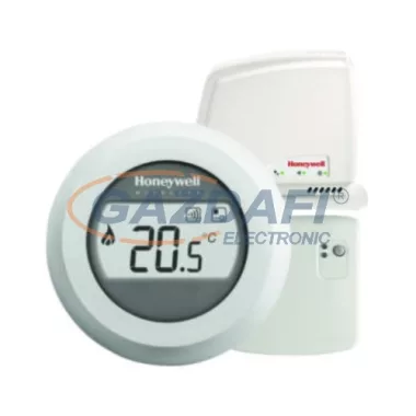 HONEYWELL Y87RFC2074 Digitális okostermosztát, vezeték nélküli, interneten vezérelhető HONEYWELL Y87RFC2074 Digitális okostermosztát, vezeték nélküli, interneten vezérelhető