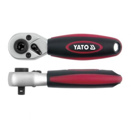   YATO YT-0331 Hajtószár racsnis 1/4 col 72T, 10 mm bit és dugókulccsal