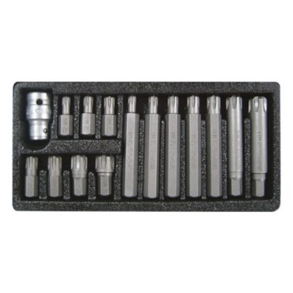 YATO YT-0419 Bit klt. 15r. RIBE M6-M14 L=30mm 1/2 col