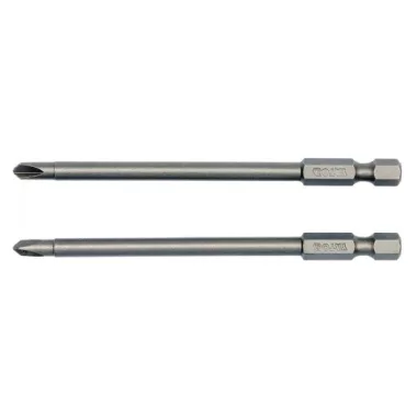 YATO YT-0496 Bithegy 1/4" #1-#3 100 mm 2db/bl (TRI-WING)