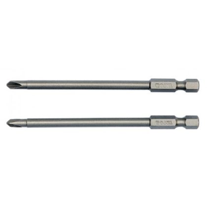   YATO YT-0496 Bithegy 1/4" #1-#3 100 mm 2db/bl (TRI-WING)