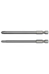 YATO YT-0497 Bithegy 1/4" #2-#4 100 mm 2db/bl (TRI-WING)