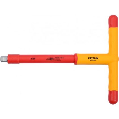   YATO YT-21095 T-alakú hajtókar 3/8 col 1000 V-ig szigetelt CrV