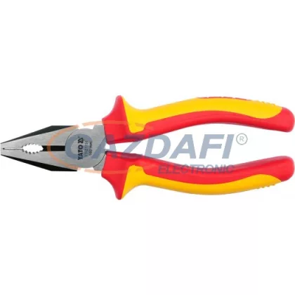 YATO Kombinált fogó 200 mm 1000V-ig szigetelt