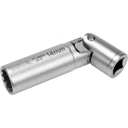   YATO YT-38512 Gyertyakulcs csuklós csatlakozóval 3/8 col 10 mm