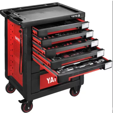 YATO YT-55293 Szerszámkocsi szerszámkészlettel 165db-os kivitel