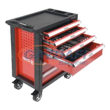 YATO YT-55300 Szerszámkocsi szerszámkészlettel 177db-os kivitel,könnyített