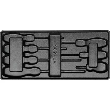 YATO YT-55361 Fiókbetét szerszámok nélkül szerszámkocsihoz YT-5536 csavarhúzó készlethez