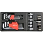 YATO YT-55451 Imbusz Klt. 31 részes (fiókbetét)