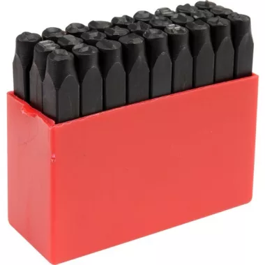 YATO YT-6862 Betűbeütő klt. 6mm 27 részes