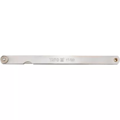 YATO YT-7221 Hézagmérő 17 lapos (0,02 mm - 1,00 mm) 200mm