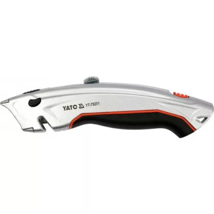 YATO YT-75201 Törhető pengés kés 3 db trapéz pengével