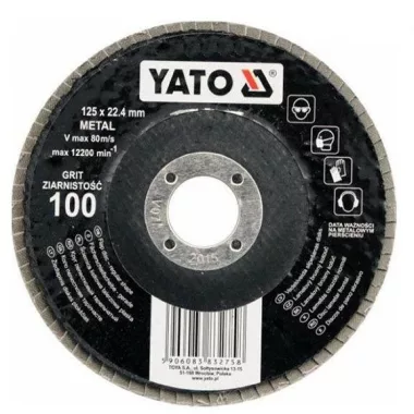 YATO YT-83276 Lamellás csiszoló 125/120