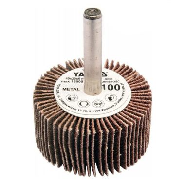 YATO YT-83351 Csapos lamellás, legyező csiszoló P40 40x20x6 mm