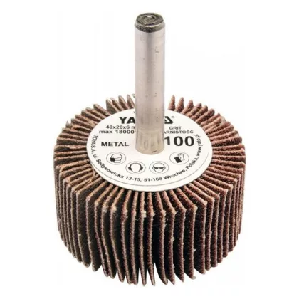   YATO YT-83352 Csapos lamellás, legyező csiszoló P60 40x20x6 mm