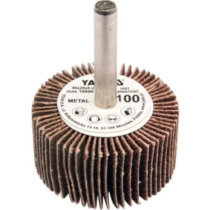   YATO YT-83353 Csapos lamellás, legyező csiszoló P80 40x20x6 mm