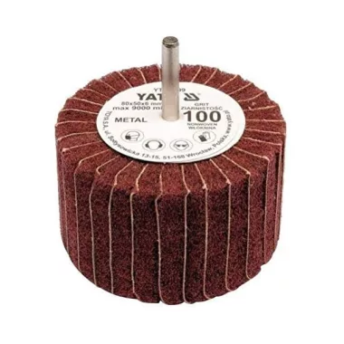 YATO YT-83398 Csapos lamellás, legyező csiszoló P60 80x50x6 mm