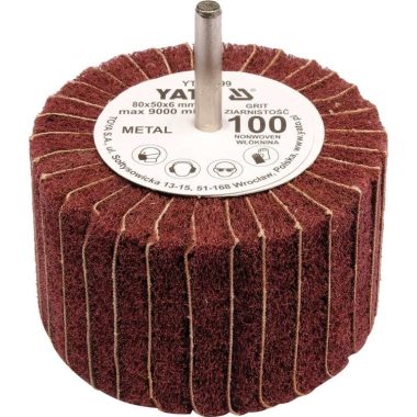 YATO YT-83401 Csapos lamellás, legyező csiszoló P200 80x50x6 mm