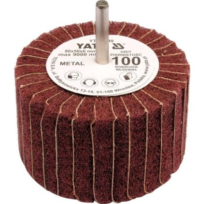   YATO YT-83401 Csapos lamellás, legyező csiszoló P200 80x50x6 mm