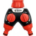   YATO YT-99848 Y-elágazó, 2db külső menetes elzáróval 3/4 col,1 col 19mm, 25mm