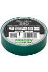 TRACON Z20 Szigetelőszalag, zöld 20m×18mm, PVC, 0-90°C, 40kV/mm