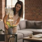   Emos Z7902 LED növénynevelő lámpa, teljes spektrum, 39 LED, beltéri, időzítővel, dimmelhető