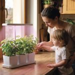   Emos  Z7904 LED növénynevelő lámpa, teljes spektrum, 30 LED, beltéri, időzítővel, dimmelhető