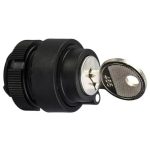 SCHNEIDER ZA2BG3 Forgatógombos kapcsoló fej kulcsos 3 áll.