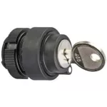 SCHNEIDER ZA2BG4 Kulcsos kapcsolófej 2állású, rögzített