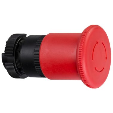 SCHNEIDER ZA2BS844 Vészgomb fej, fokozatosan biztonságos kivitel, piros, 40mm