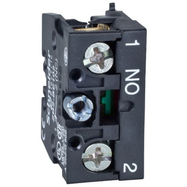 SCHNEIDER ZB2BE201 Nyomógomb érintkező elem "Z" eltolt műk.