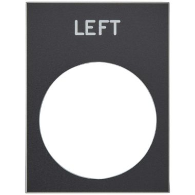 SCHNEIDER ZB2BY2310 Felirati címke XB2B-hez 30x40mm