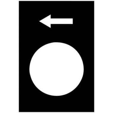 SCHNEIDER ZB2BY2904 Felirati címke jelölés: le