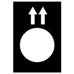 SCHNEIDER ZB2BY2911 Jelölőlap jelölés: balra