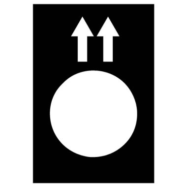 SCHNEIDER ZB2BY2911 Jelölőlap jelölés: balra