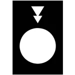 SCHNEIDER ZB2BY2956 Felirati címke jelölés: le